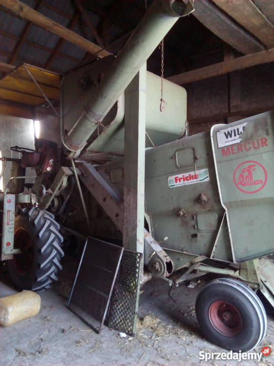 Kombajn zbożowy CLASS brony siewnik orkan wozy Kłobuck