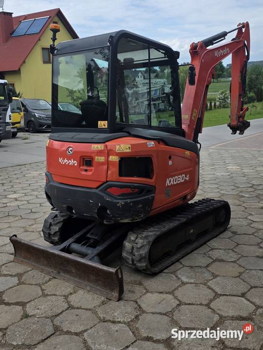 KUBOTA KX030 4 minikoparka 1 właściciel Chrzanów