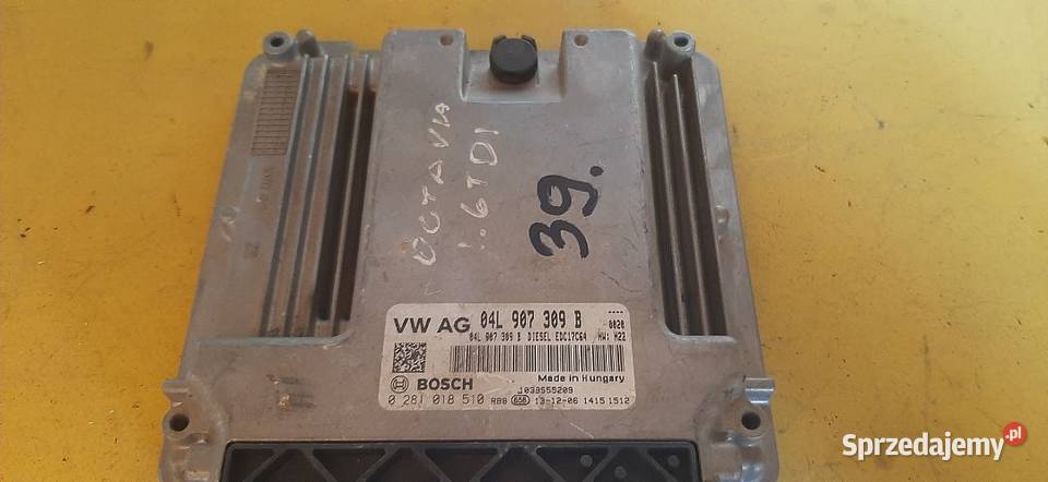 Komputer sterownik silnika Audi VW Seat Skoda Włoszczowa sprzedam