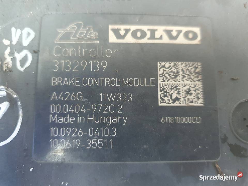 Volvo V70 III S80 II POMPA ABS hamulcowa Chełm