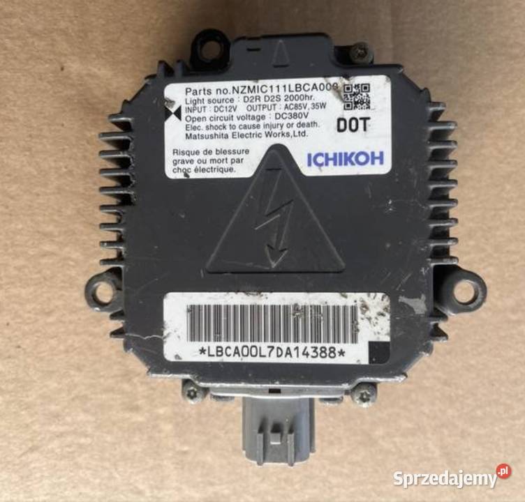 SUBARU FORESTER III PRZETWORNICA XENON Przetwornice