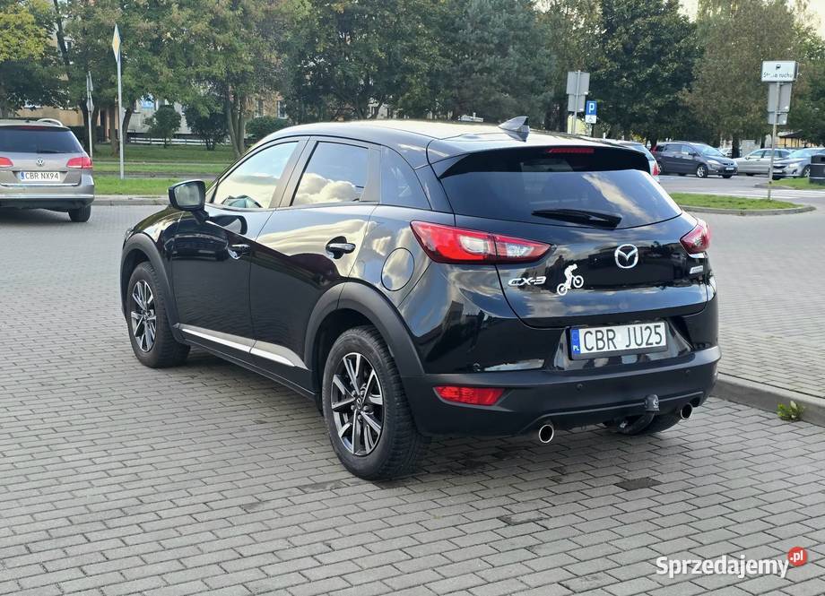 Mazda CX3 Kamera cofania HUD zadbany czujnik martwego pola Brodnica