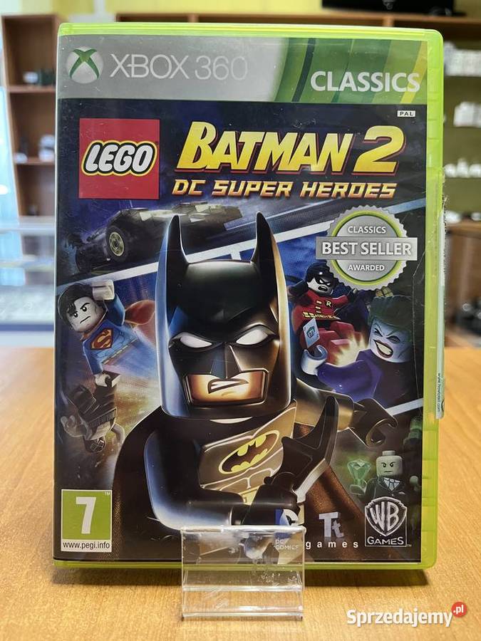 LEGO Batman 2 DC Super Heroes Xbox 360 pudełkowa napisy Elbląg sprzedam