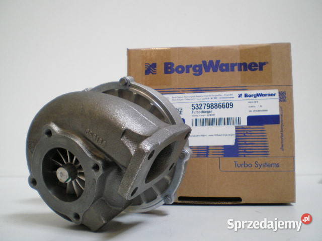 Turbosprężarka BorgWarner KKK 53279886609 Turbosprężarki mazowieckie sprzedam