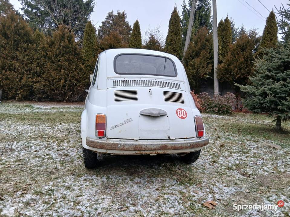 Włoski Fiat Nuova 500 F 1965 500 Kraśnik