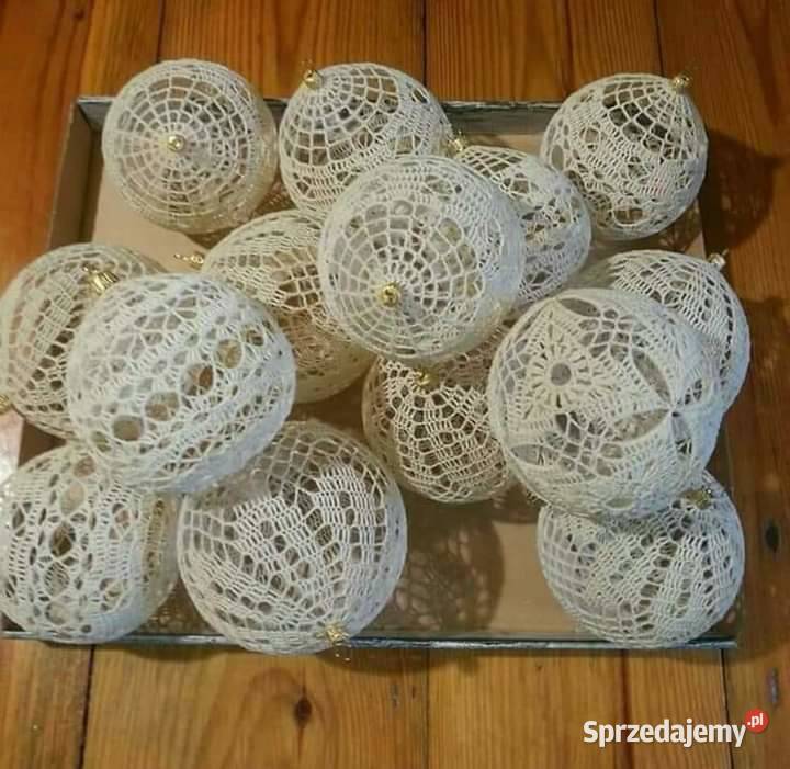 Bombki szydełkowe Drzewica