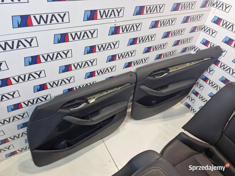 BMW X1 E84 FOTELE KANAPA BOCZKI SKÓRA GRZANE