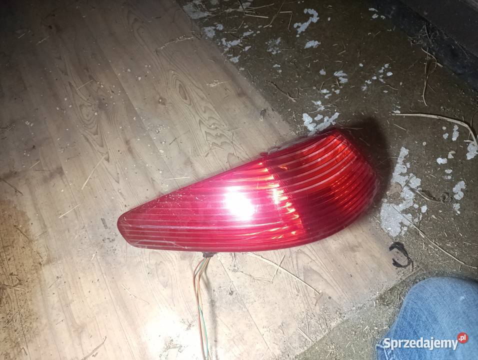 PEUGEOT 607 2001r LAMPA TYLNA LEWA Części samochodowe Terpentyna