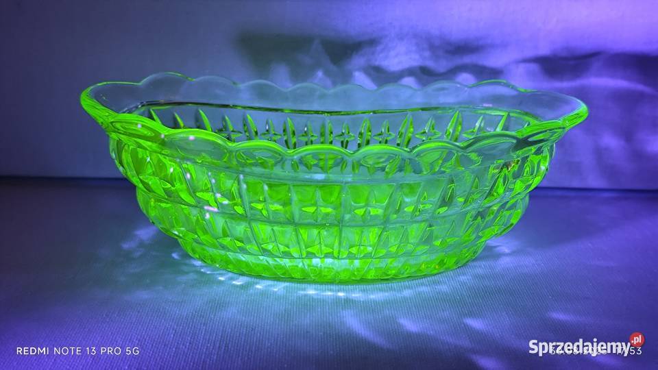 Szkło Uranowe Gondola Wiązów