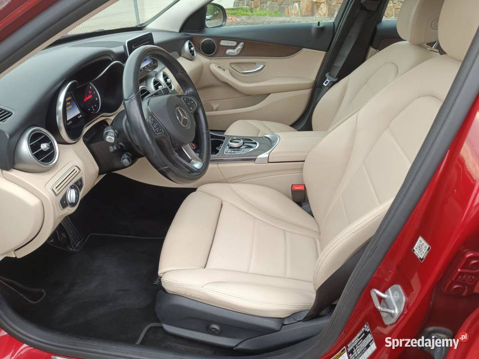 Mercedes Klasa C W205 Limuzyna 245 2017 nieuszkodzony podkarpackie