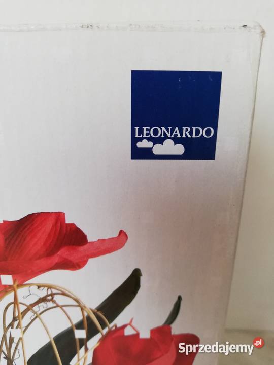 Kwiatek donica w szkle leonardo małopolskie
