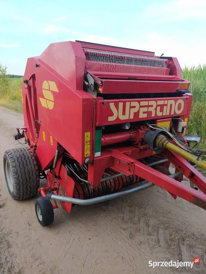 Prasa walcowołańcuchowa Supertino SP1200 siatka Jaświły sprzedam