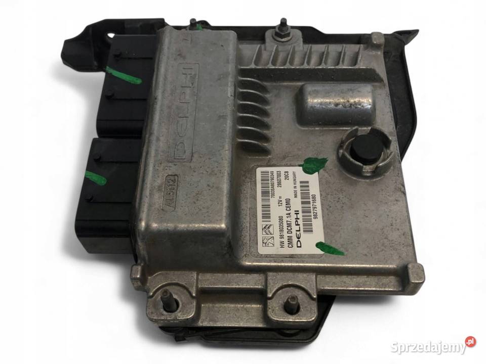 STEROWNIK KOMPUTER CITROEN PEUGEOT 9827971680 osobowe Skarżysko-Kamienna