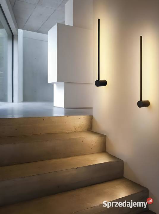 Liniowy kinkiet 60 LED 4000K czarny mazowieckie Warszawa sprzedam