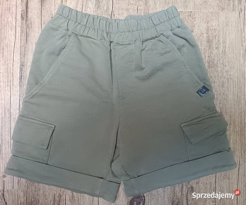 All for kids szorty krótkie spodenki khaki Rozmiar 140 Zbylitowska Góra