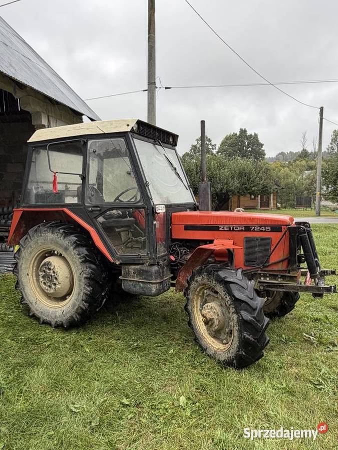 Zetor 7245 remoncie silnika podkarpackie Komańcza