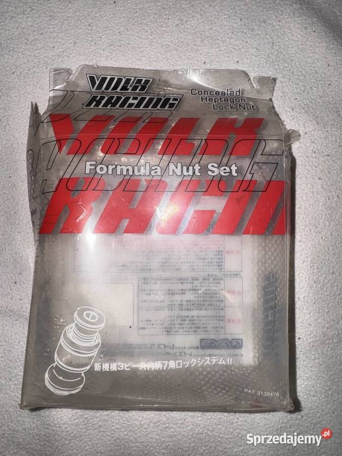 Nakrętki do kół VOLK RACING M12x15 Nakrętki śląskie Jastrzębie-Zdrój sprzedam