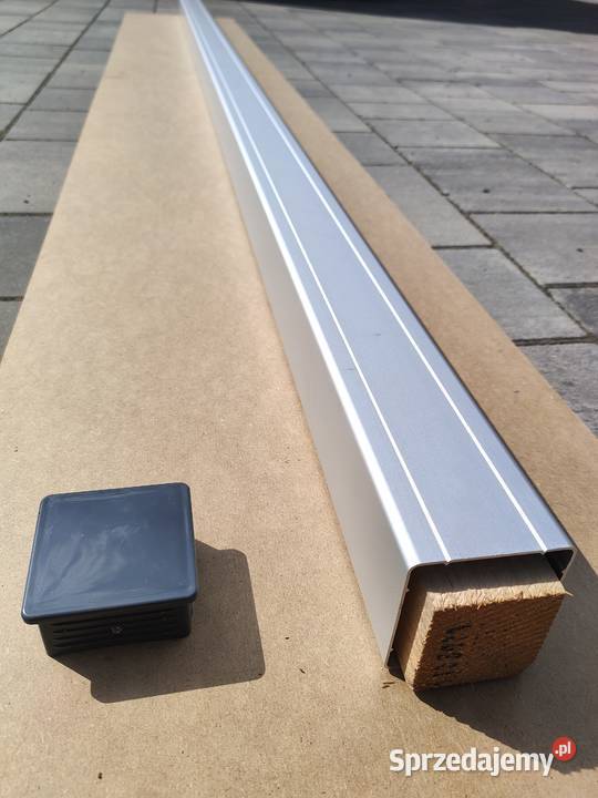 Słupek ogrodzeniowy aluminiowy anodowany Siedlce