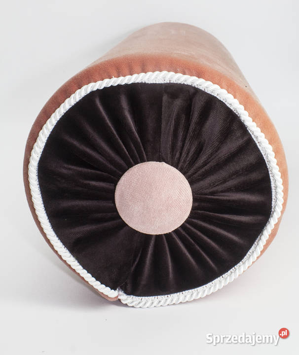 T02101 Poduszka dekoracyjna wałek długi różowy Wyposażenie wnętrz