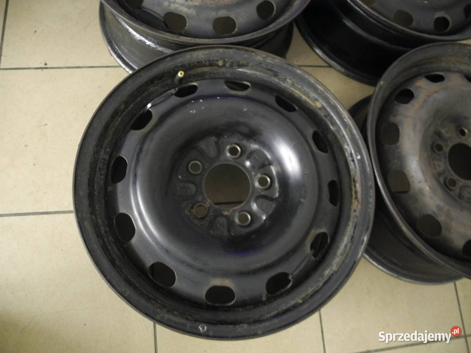 KOMPLET FELG STALOWYCH 16 5x1143 ET40 65J stalowe Trzebnica