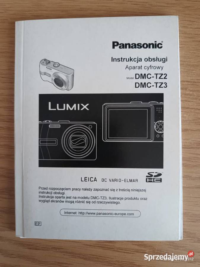 Aparat fotograficzny Panasonic DMC TZ 3 wielkopolskie