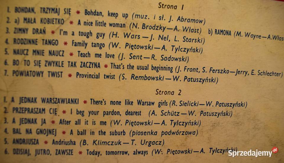 Bohdan Łazuka Bohdan trzymaj się płyta w stanie Chełmno sprzedam