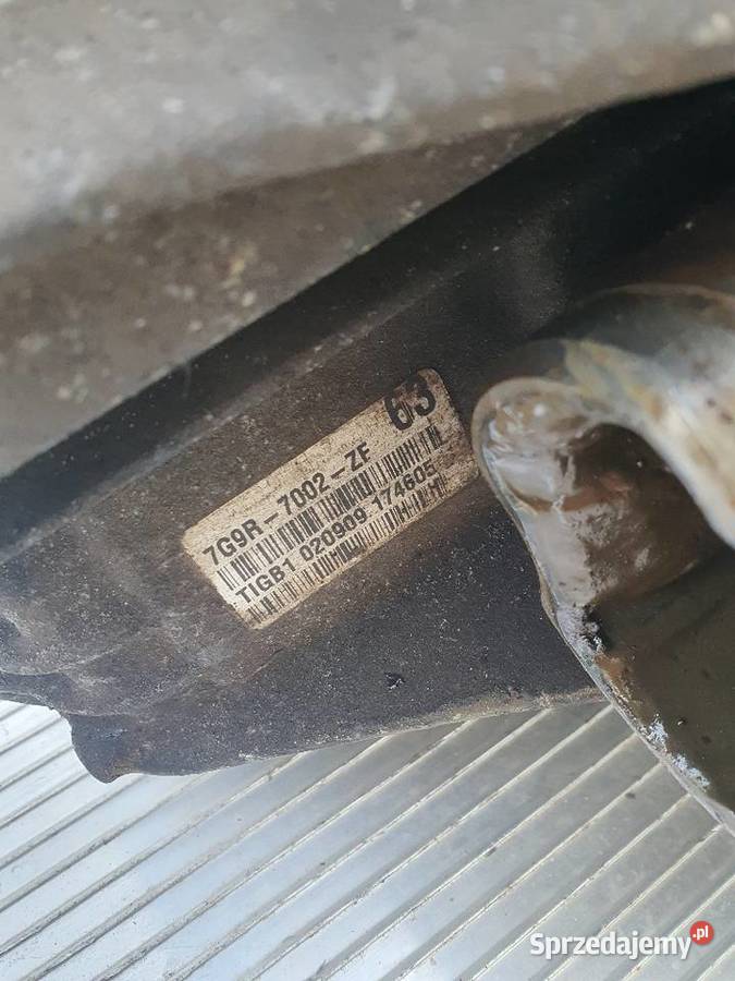 Skrzynia biegow 7G9R7002ZF Ford Mondeo Mk4 18 Bydgoszcz
