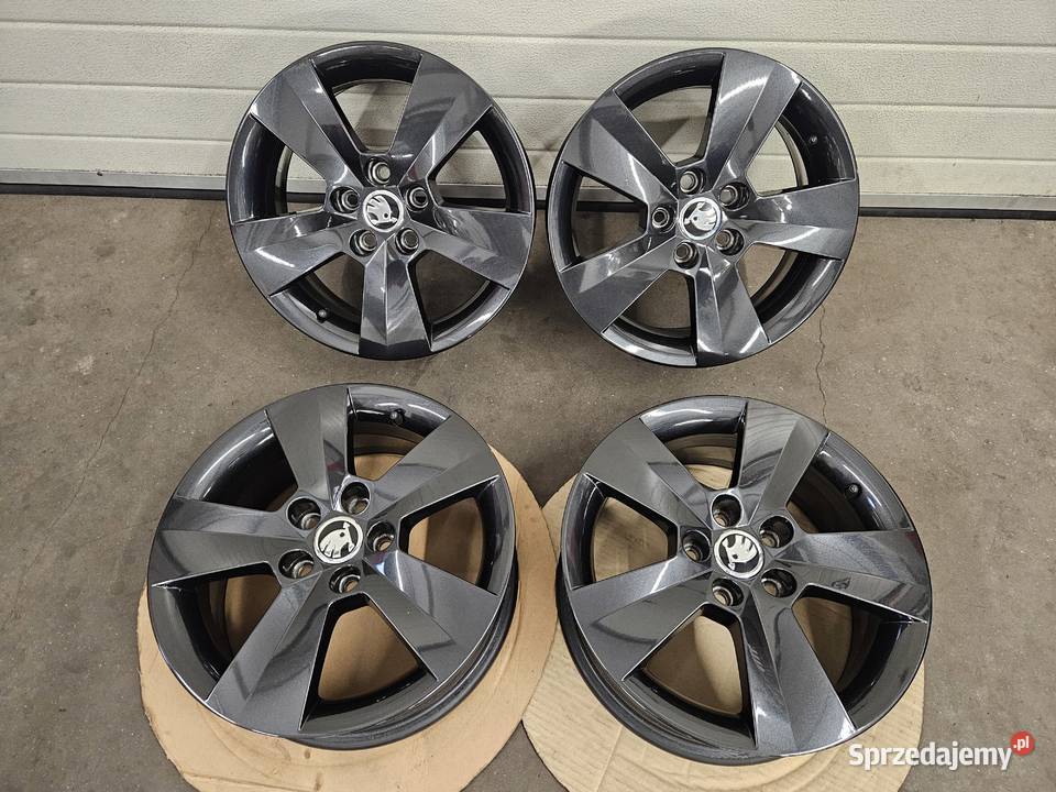 5x100 R15 Alufelgi Skoda Rapid Fabia Octavia Średnica 15" śląskie