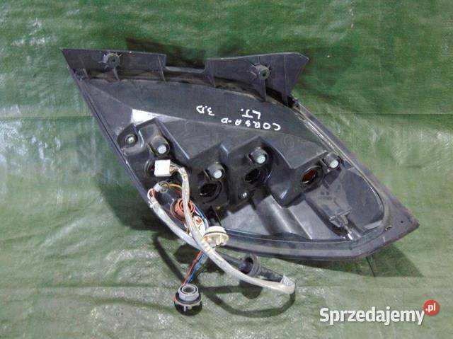 LAMPA LEWA TYLNA TYŁ OPEL CORSA D 3D EU Części samochodowe