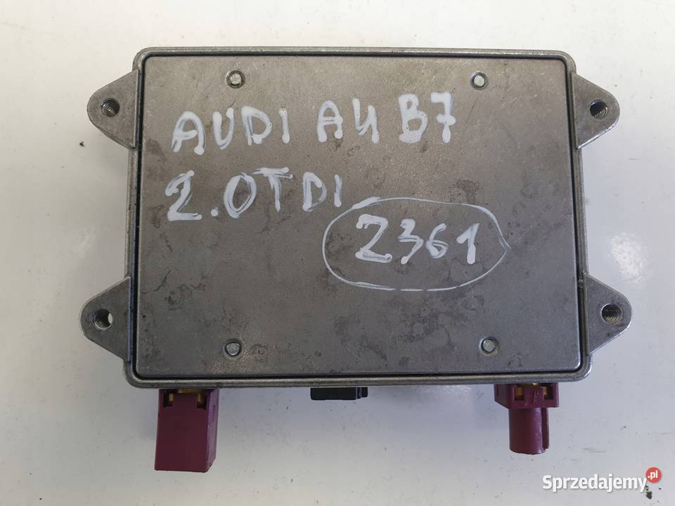 Audi A4 B7 WZMACNIACZ ANTENY Moduł 8E0035456C Motoryzacja Chełm