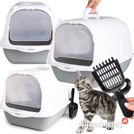 Kuweta składana kota kryta toaleta duża zamykana Warszawa