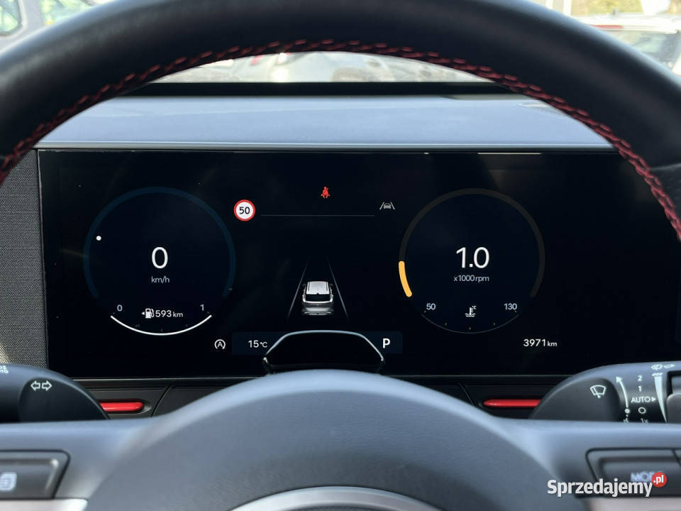 Hyundai Kona 16 TGDI 7DCT 2WD 138 N Line MY25 elektrochrom. lusterko wst. Piotrków Trybunalski