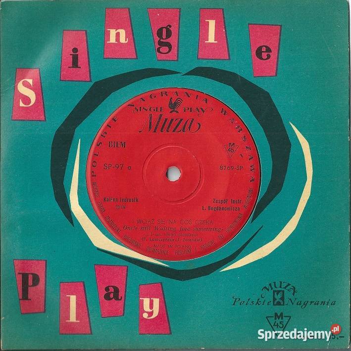 Kalina Jędrusik płyta winylowa płyta Jędrusik płyta winylowa łódzkie Łódź
