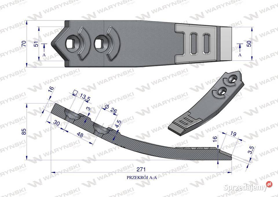Redlica dłuto gruber UNIA Cross AU2065 Promocja Dolice