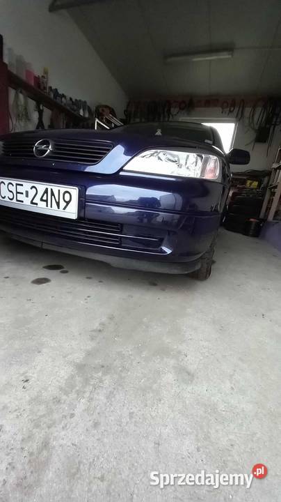 Opel Astra 16 granatowy Astra Śmiłowo