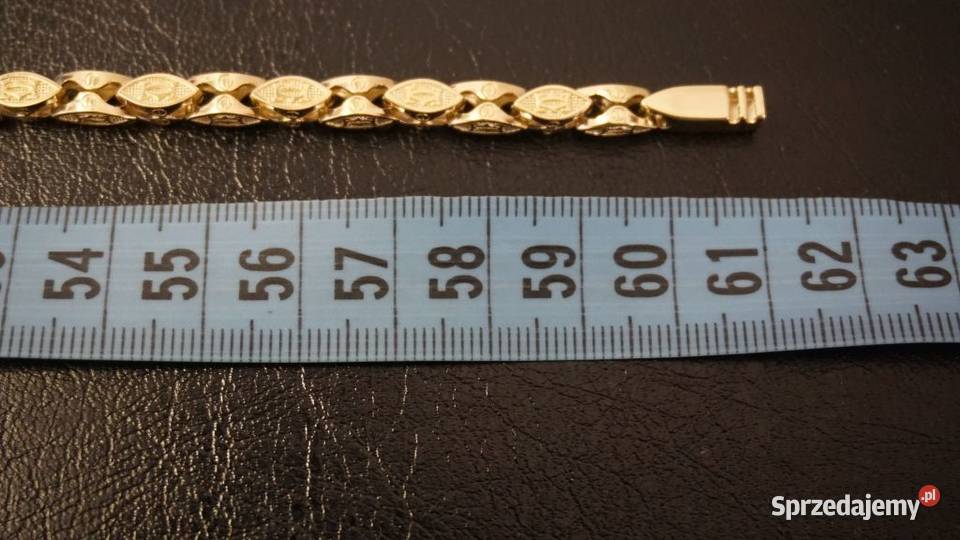 NOWY ZŁOTY ŁAŃCUSZEK AWANGARDOWY SPLOT 45G Łańcuszki Warszawa