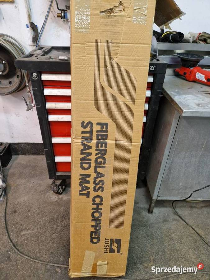 WATA SZKLANA 300 ŻYWICA POLIESTROWA ROLKA Tkaniny Świnoujście sprzedam