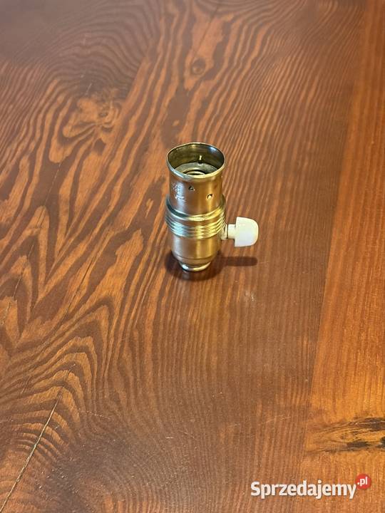 Stara przedwojenna oprawka mosiężna z Antyki Chudów