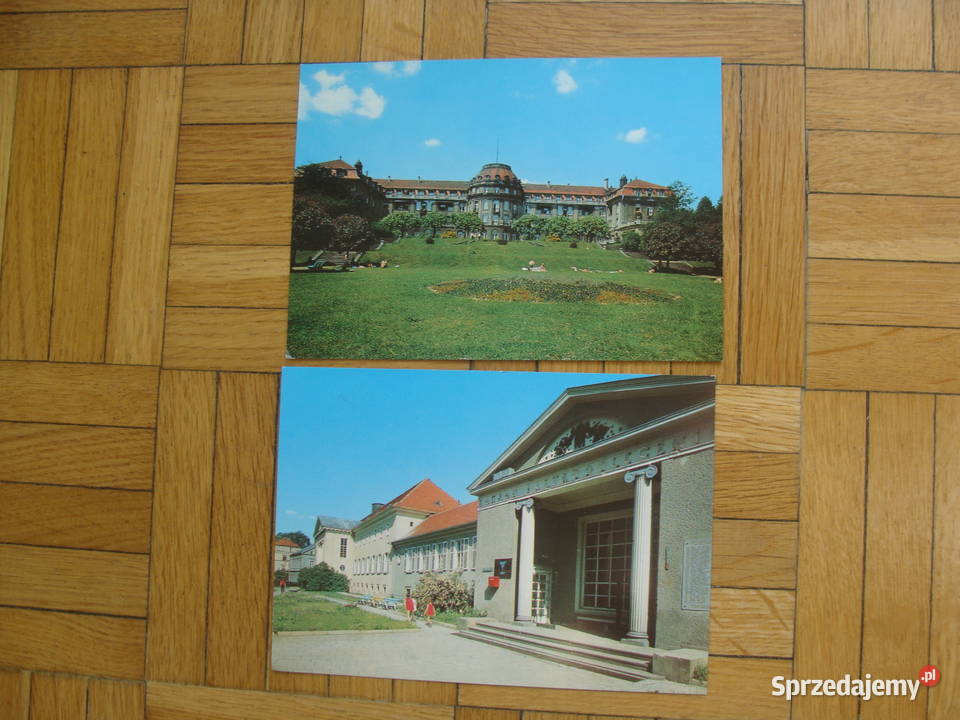 Pocztówki Szczawno Zdrój PRL Poznań