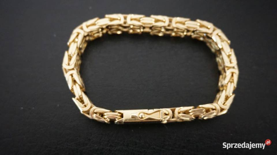 Złota Bransoleta Królewska Bransoletka 104G Warszawa