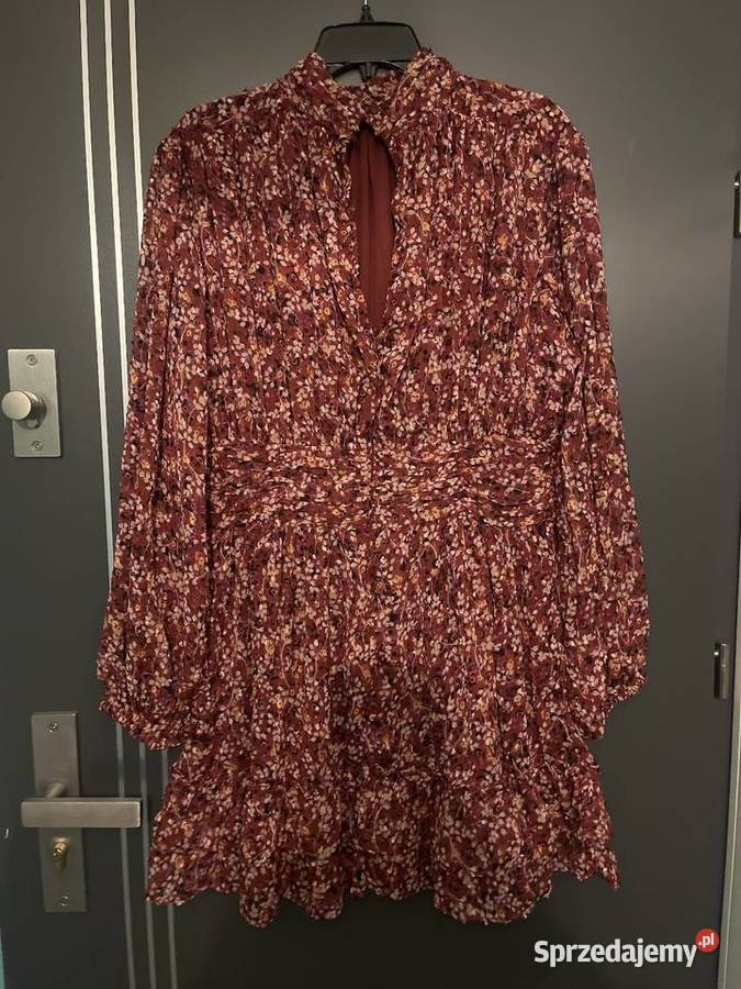 River Island sukienka modny wzór kwiaty Długość Mini zachodniopomorskie
