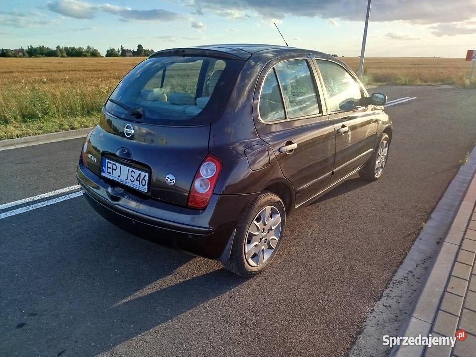 Nissan Micra K12 TH 25 2009r Wrocław