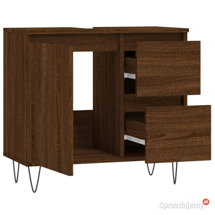 Szafka łazienkowa brązowy dąb 65x33x60 WM831611 Meble Warszawa sprzedam