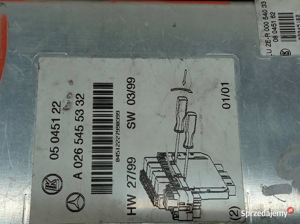 MODUŁ SAM A02655455332 MercedesBenz Sklasa IV sprzedam