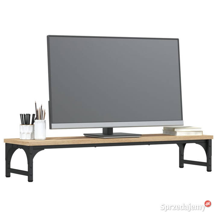 Podstawka pod monitor dąb sonoma 85x23x155 Warszawa