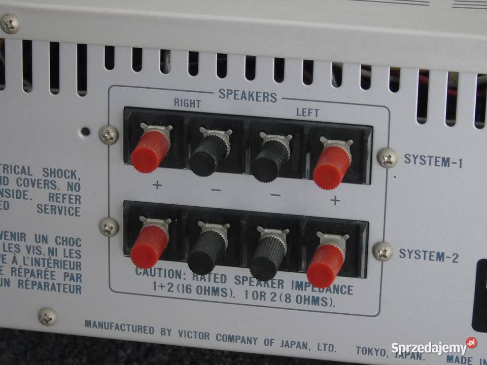 Wzmacniacz JVC AX40 korektor mocny 350 wat Audio podkarpackie