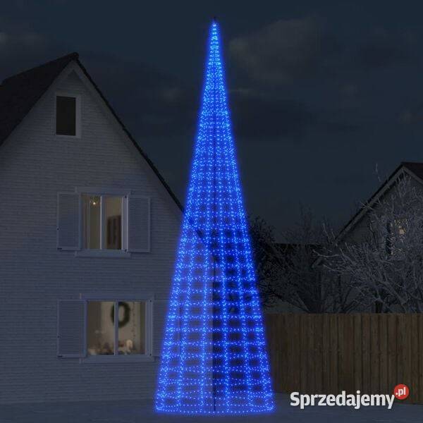 vidaXL Choinka LED na maszcie 3000 diod LED Warszawa