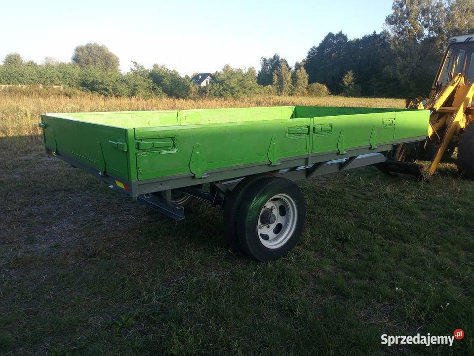 Przyczepa wywrotka tandem 6 t nieuszkodzony