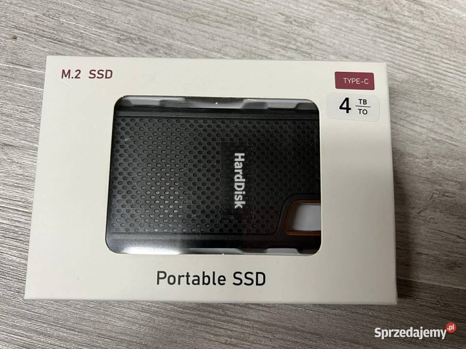 Dysk zewnętrzny 4T ssd