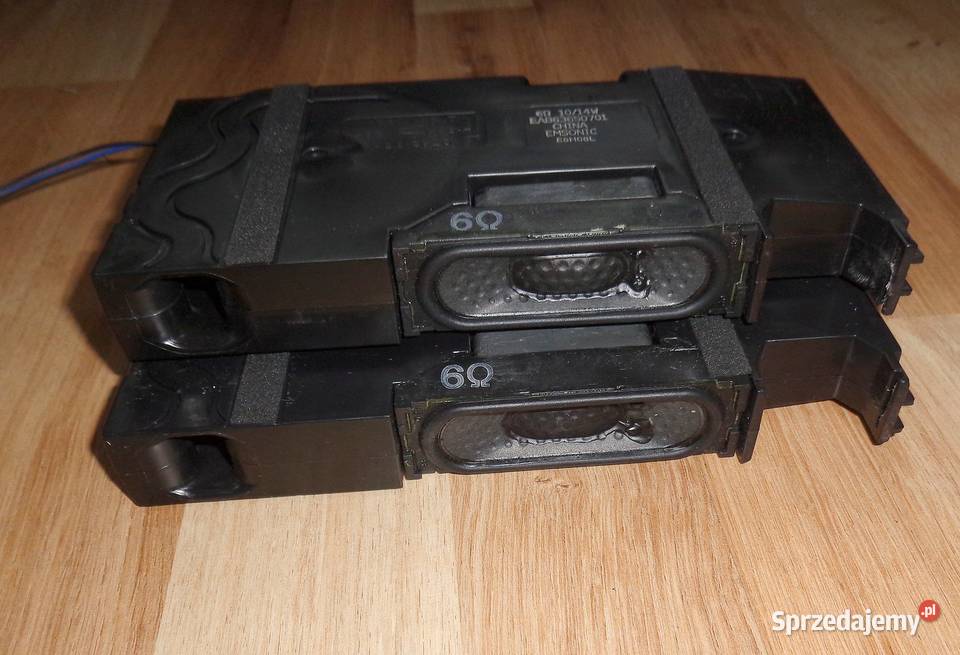 LG 43LF632V głośniki EAB63650701 6 ohm 1014W Pozostałe
